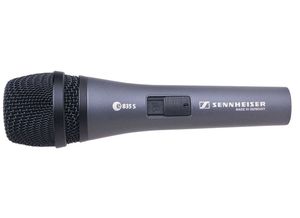 Sennheiser e 835-S Solisten microfoon - nier - schakelaar