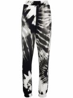 Philipp Plein pantalon de jogging à imprimé tie-dye - Noir - thumbnail