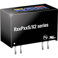 RECOM R05P05S/X2 DC/DC-converter, print 200 mA 1 W Aantal uitgangen: 1 x Inhoud 1 stuk(s) - thumbnail