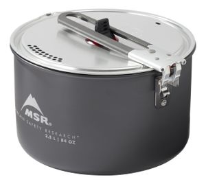 MSR 13231 kampeerkookgerei Pot 2,5 l Aluminium, Grijs