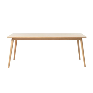 Eettafel Barrali Naturel Eiken 90x190cm - Giga Living