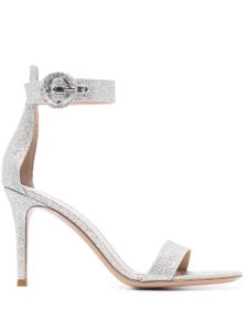 Gianvito Rossi sandales 90 mm à ornements - Argent