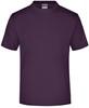 James & Nicholson JN001 Round-T Medium - Aubergine - M