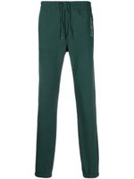 Saint Laurent pantalon de jogging à logo brodé - Vert - thumbnail