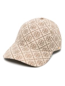 Tory Burch casquette à logo en jacquard - Tons neutres