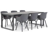 Lifestyle Salina/Zaga 220 cm dining tuinset 7-delig - thumbnail