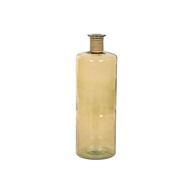Vaas Home ESPRIT Geel Touw Gehard glas 25 x 25 x 75 cm
