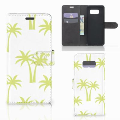 Samsung Galaxy S8 Plus Hoesje Palmtrees
