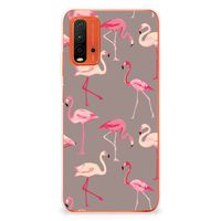 Xiaomi Poco M3 TPU Hoesje Flamingo