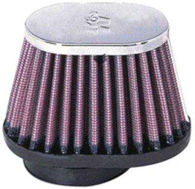 K&N vervangingsfilter passend voor Ovaal 51mm aansluiting (RC-1820) RC1820