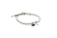 Qoss Junior Armband Zoey Hart Jeansblauw