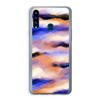 Donkere Wolken: Samsung Galaxy A20s Transparant Hoesje
