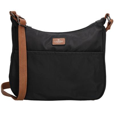Charm London Schoudertas Buckingham Zwart