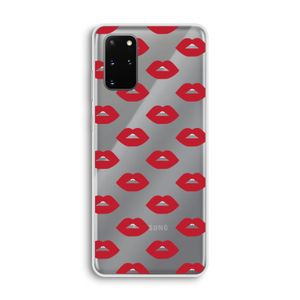 Lips: Samsung Galaxy S20 Plus Transparant Hoesje
