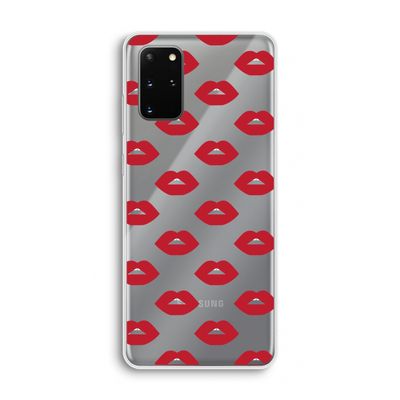 Lips: Samsung Galaxy S20 Plus Transparant Hoesje