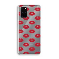 Lips: Samsung Galaxy S20 Plus Transparant Hoesje