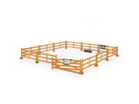 Bruder paarden afrastering bruin