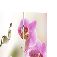 The Living Store Kamerscherm inklapbaar bloem 160x170 cm - Kamerscherm