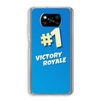Victory Royale: Xiaomi Poco X3 Pro Transparant Hoesje