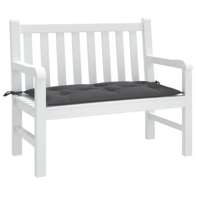 VidaXL Tuinbankkussen 100x50x7 cm oxford stof antracietkleurig