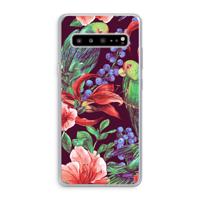 Papegaaien: Samsung Galaxy S10 5G Transparant Hoesje - thumbnail