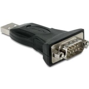 Delock 61460 Adapter USB 2.0 Type-A naar 1 x Serieel RS-232 DB9