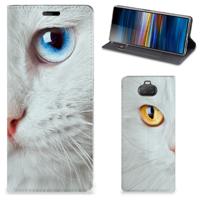Sony Xperia 10 | Hoesje maken | Witte Kat