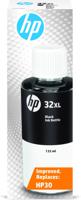 HP 32XL originele zwarte inktfles, 135 ml - thumbnail