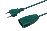 Meister euro-verlengsnoer groen 3m - wu7431330