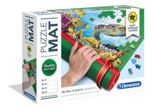 Clementoni puzzelmat 105 x 78 cm groen/rood