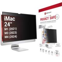DISPLEX 02090 Screenprotector (glas) met privacyfolie Apple IMac 24 1 stuk(s)