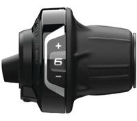 Shimano Draaiversteller (rechts) 6-speed tourney sl-rv400 - zwart/zilver