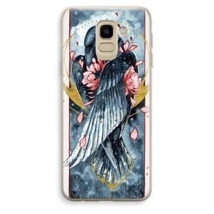 Golden Raven: Samsung Galaxy J6 (2018) Transparant Hoesje