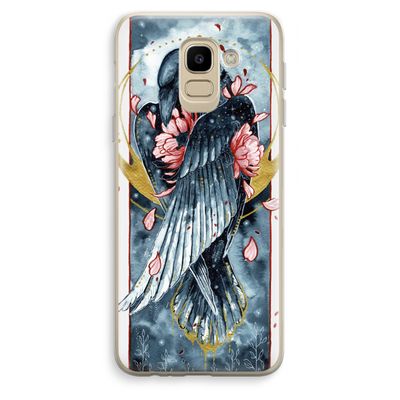 Golden Raven: Samsung Galaxy J6 (2018) Transparant Hoesje