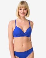 HEMA Dames 3-in-1 Bikinitop Blauw (blauw)