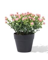 HEMA Kunstplant ⌀10x10cm rechtop bloemetjes (groen)