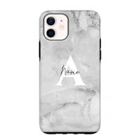 Ivory Marble: iPhone 12 mini Tough Case