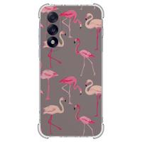TPU Telefoonhoesje OnePlus Nord 5 - Flamingo schokabsorberende backcover TPU Telefoonhoesje OnePlus Nord 5 - Flamingo schokabsorberende backcover