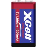 XCell CR9V/P 9V batterij (blok) Lithium 1200 9 V 1 stuk(s)