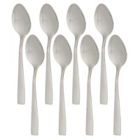 Kinvara Theelepels/dessertlepels/koffielepels - 16x - Zilver - 16 cm - RVS