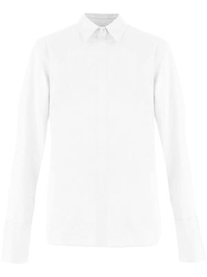 Ferragamo chemise boutonnée à manches longues - Blanc
