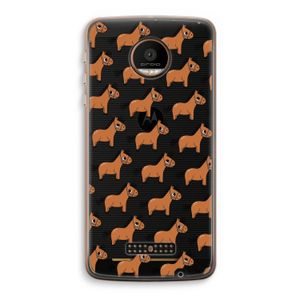 Pony: Motorola Moto Z Force Transparant Hoesje