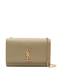 Saint Laurent sac à bandoulière Kate en cuir - Vert