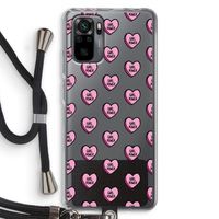 GIRL POWER: Xiaomi Redmi Note 10 Pro Transparant Hoesje met koord