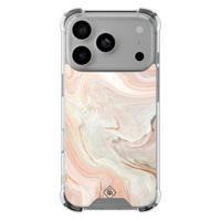 iPhone 17 Pro shockproof hoesje - Marmer waves