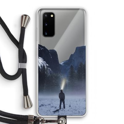 Wanderlust: Samsung Galaxy S20 Transparant Hoesje met koord