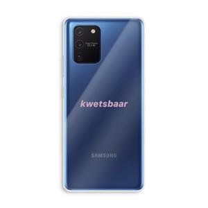 kwetsbaar: Samsung Galaxy Note 10 Lite Transparant Hoesje