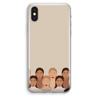 Girls girls girls: iPhone XS Max Transparant Hoesje