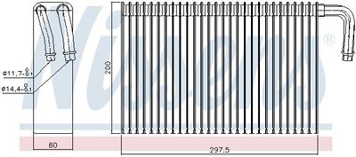 Verdamper, airconditioning 92298