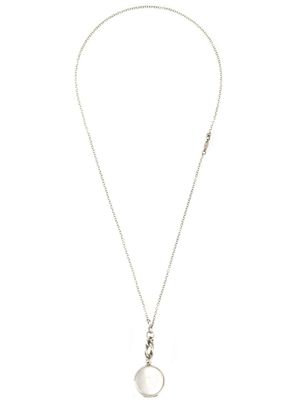 WERKSTATT:MÜNCHEN collier sautoir à pendentif - Métallisé